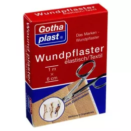 GOTHAPLAST Esparadrapo elástico.6 cmx1 m cortado, 1 ud