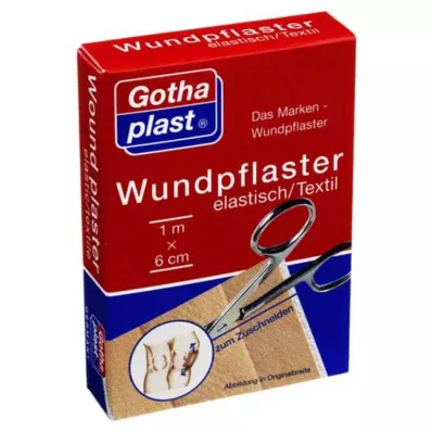 GOTHAPLAST Esparadrapo elástico.6 cmx1 m cortado, 1 ud GOTHAPLAST Esparadrapo elástico.6 cmx1 m cortado, 1 ud