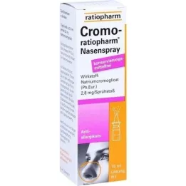 CROMO-RATIOPHARM Aerosol nasal sin conservantes, 15 ml