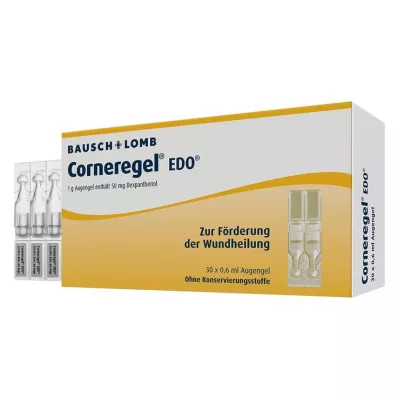 Corneregel® EDO® gel para ojos promueve la cicatrización de heridas oculares, 30x0,6 ml