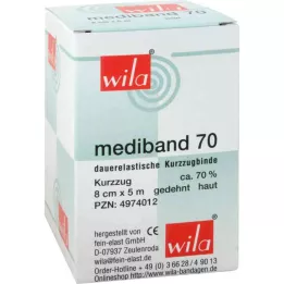 MEDIBAND 70 Vendaje corto 8 cm x 5 m, color piel, 1 ud