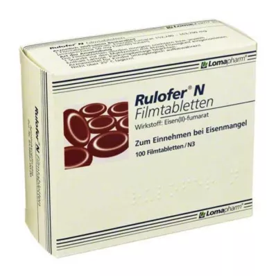 RULOFER N Comprimidos recubiertos con película, 100 uds