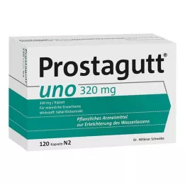 PROSTAGUTT uno cápsulas, 120 uds