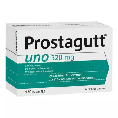 PROSTAGUTT uno cápsulas, 120 uds