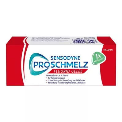 Gelatina de fluoruro Sensodyne Pro Schmelz, 25 g
