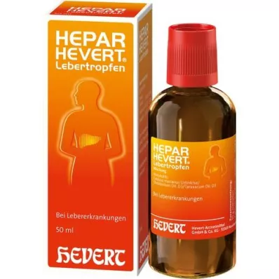 HEPAR HEVERT Gotas de hígado, 50 ml