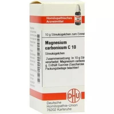 MAGNESIUM CARBONICUM C 10 glóbulos, 10 g
