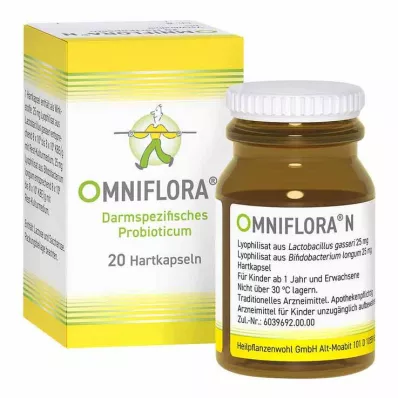 OMNIFLORA N cápsulas duras, 20 uds OMNIFLORA N cápsulas duras, 20 uds