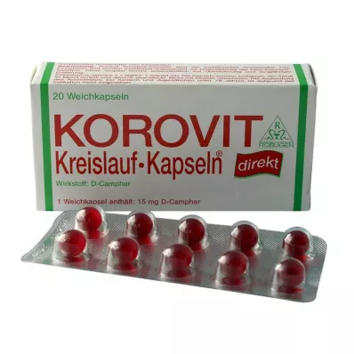 KOROVIT Cápsulas de circulación, 20 unidades KOROVIT Cápsulas de circulación, 20 unidades