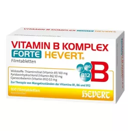 VITAMIN B KOMPLEX comprimidos forte Hevert, 100 uds