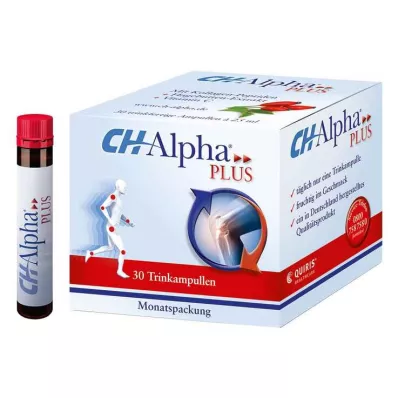 CH ALPHA Más ampollas para beber, 30 uds
