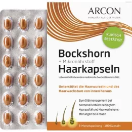 BOCKSHORN+Cápsulas capilares de micronutrientes Tisane plus, 180 uds