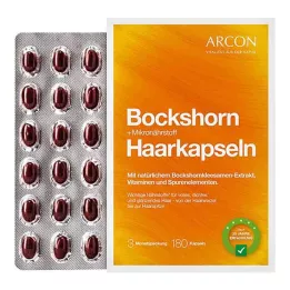 BOCKSHORN+Cápsulas capilares de micronutrientes Tisane plus, 180 uds