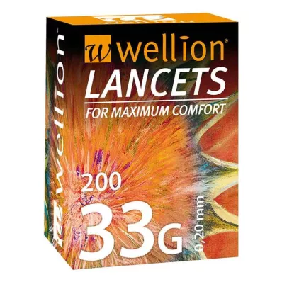 WELLION Lancetas 33 G, 200 uds WELLION Lancetas 33 G, 200 uds