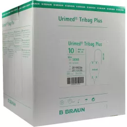 URIMED Manguito orina Tribag Plus 800ml 60cm ester., 10 uds