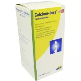 CALCIUM DURA Vit D3 comprimidos recubiertos con película, 120 uds