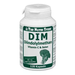 DIM Diindolilmetano 250 mg cápsulas vegetales, 120 uds
