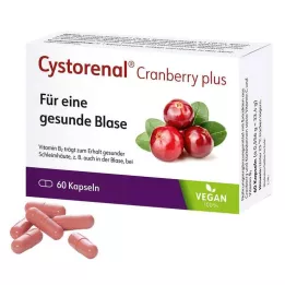 CYSTORENAL Cápsulas de arándano rojo plus, 60 uds