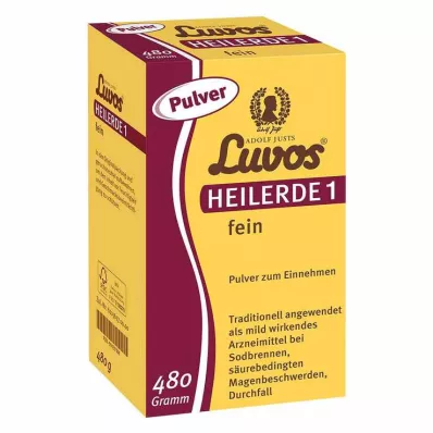 Luvos® arcilla curativa 1 fina, 480 g