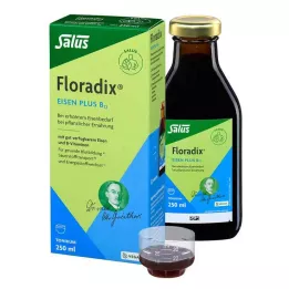 FLORADIX Tónico vegano de hierro y B12, 250 ml