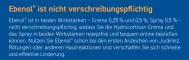 Instructions for use for EBENOL 0,5% nata, 30 g - 4