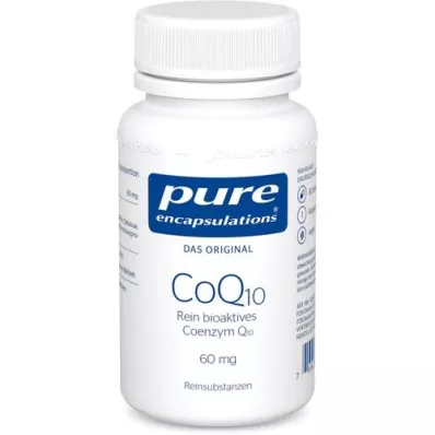 PURE ENCAPSULATIONS CoQ10 60 mg cápsulas, 60 uds