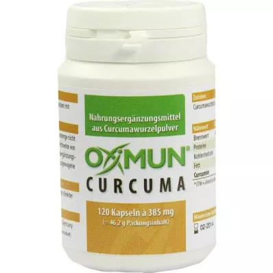 OXIMUN Cúrcuma Cápsulas, 120 Cápsulas