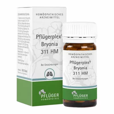 Pfluegerplex Bryonia 311 HM tabletas, 100 st