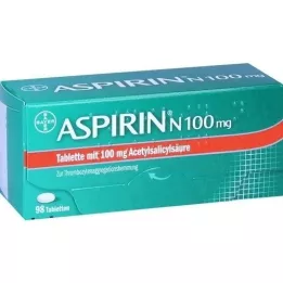 ASPIRIN N 100 mg comprimidos, 98 uds