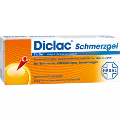 DICLAC Gel para el dolor 1%, 150 g