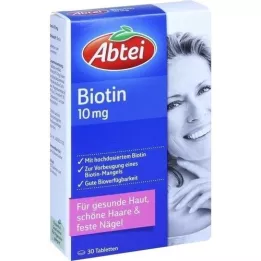 ABTEI Biotina 10 mg comprimidos, 30 uds