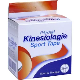 KINESIOLOGIE Sport Tape 5 cmx5 m rojo, 1 ud