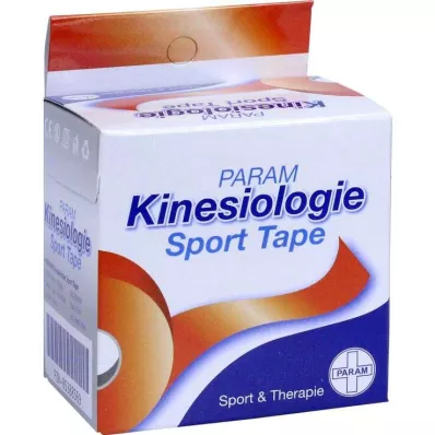 KINESIOLOGIE Sport Tape 5 cmx5 m rojo, 1 ud