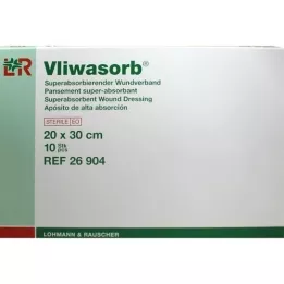 VLIWASORB superabsorb.absorb.comp.estéril 20x30 cm, 10 uds