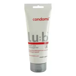CONDOMI Gel lubricante y de masaje Lub, 200 ml