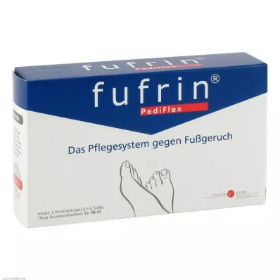 FUFRIN Calcetín de cuidado PediFlex + pomada talla 38-42, 2X5 g