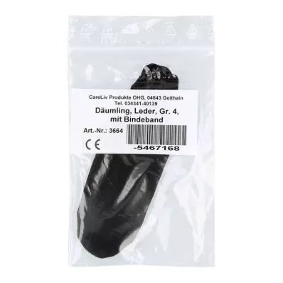 DÄUMLING Cuero talla 4 con venda, 1 ud DÄUMLING Cuero talla 4 con venda, 1 ud