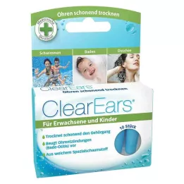 CLEAREARS Tapones para los oídos para eliminar el agua, 10 unidades