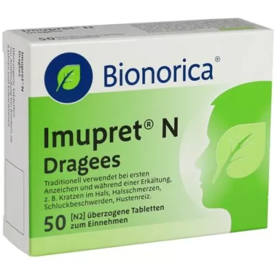 IMUPRET N Comprimidos recubiertos, 50 uds