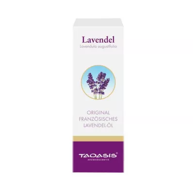 Aceite de lavanda en caja exterior, 10 ml