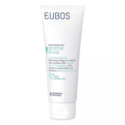 EUBOS SENSITIVE Reparador de pies &amp; Crema protectora, 100 ml