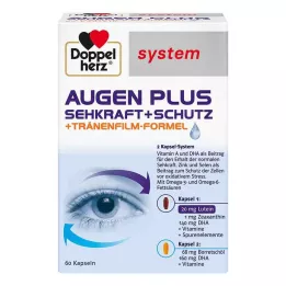 DOPPELHERZ Cápsulas del sistema Eyes plus visión+protección, 60 uds