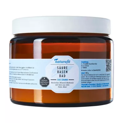 NATURAFIT Baño de bases ácidas, 500 g