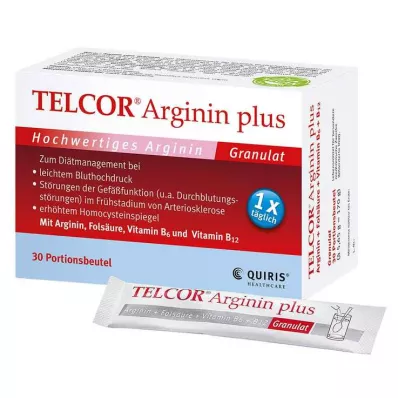 TELCOR Arginina plus Btl. gránulos, 30 uds TELCOR Arginina plus Btl. gránulos, 30 uds