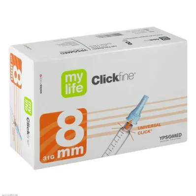 MYLIFE Agujas para bolígrafo Clickfine de 8 mm, 100 unidades