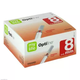 MYLIFE Agujas para bolígrafo Optifine de 8 mm, 100 unidades