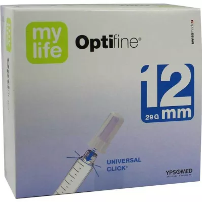 MYLIFE Agujas Optifine 12 mm, 100 unidades MYLIFE Agujas Optifine 12 mm, 100 unidades
