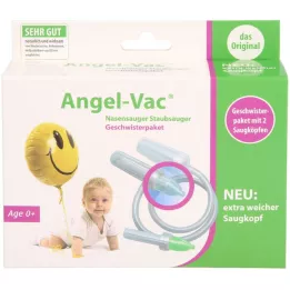 ANGEL-VAC Paquete de hermanos aspiradores nasales, 1 ud