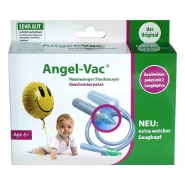 ANGEL-VAC Paquete de hermanos aspiradores nasales, 1 ud