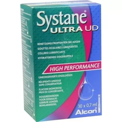 SYSTANE ULTRA UD Gotas humectantes para los ojos, 30X0,7 ml